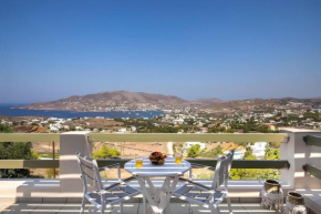 Stelios-Korina Villa with Pool and Stunning View in Syros Posidonia